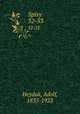 Spisy. 32-33, Heyduk, Adolf, 1835-1923 