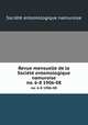 Revue mensuelle de la Socit entomologique namuroise. no. 6-8 1906-08, 