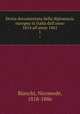 Storia documentata della diplomazia europea in Italia dall`anno 1814 all`anno 1861. 1, Bianchi, Nicomede, 1818-1886 