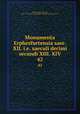 Monumenta Erphesfurtensia saec. XII. i.e. saeculi decimi secundi XIII. XIV. 42, Holder-Egger, Oswald, 1851-1911,Erfurt. Sankt Peter (Benedictine monastery) 