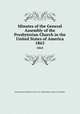 Minutes of the General Assembly of the Presbyterian Church in the United States of America. 1863, Presbyterian Church in the U.S.A. (Old School). General Assembly 