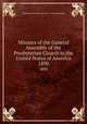 Minutes of the General Assembly of the Presbyterian Church in the United States of America. 1890, Presbyterian Church in the U.S.A. General Assembly 