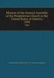 Minutes of the General Assembly of the Presbyterian Church in the United States of America. 1894, Presbyterian Church in the U.S.A. General Assembly 