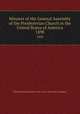 Minutes of the General Assembly of the Presbyterian Church in the United States of America. 1898, Presbyterian Church in the U.S.A. General Assembly 