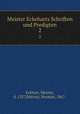 Meister Eckeharts Schriften und Predigten. 2, Meister Eckhart 