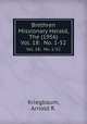 Brethren Missionary Herald, The (1956). Vol. 18: No. 1-52, Kriegbaum, Arnold R. 