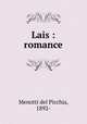 Lais : romance, Menotti del Picchia, 1892- 