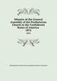 Minutes of the General Assembly of the Presbyterian Church in the Confederate States of America . 1876, Presbyterian Church in the Confederate States of America 