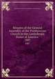 Minutes of the General Assembly of the Presbyterian Church in the Confederate States of America . 1887, Presbyterian Church in the Confederate States of America 