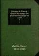 Histoire de France : depuis les temps les plus reculs jusqu`en 1789. 7, Martin, Henri, 1810-1883 