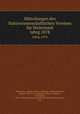 Mitteilungen des Naturwissenschaftlichen Vereines fr Steiermark. Jahrg.1878, August Mojsisovics 
