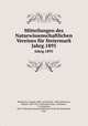 Mitteilungen des Naturwissenschaftlichen Vereines fr Steiermark. Jahrg.1895, August Mojsisovics 