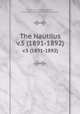 The Nautilus. v.5 (1891-1892), American Malacologists, Inc,Delaware Museum of Natural History 