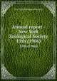 Annual report - New York Zoological Society. 11th (1906), New York Zoological Society 