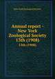 Annual report - New York Zoological Society. 13th (1908), New York Zoological Society 