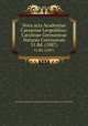 Nova acta Academiae Caesareae Leopoldino-Carolinae Germanicae Naturae Curiosorum. 51.Bd. (1887), Kaiserlich Leopoldinisch-Carolinische Deutsche Akademie der Naturforscher 