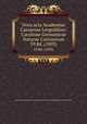 Nova acta Academiae Caesareae Leopoldino-Carolinae Germanicae Naturae Curiosorum. 59.Bd. (1893), Kaiserlich Leopoldinisch-Carolinische Deutsche Akademie der Naturforscher 