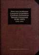 Nova acta Academiae Caesareae Leopoldino-Carolinae Germanicae Naturae Curiosorum. 58.Bd. (1893), Kaiserlich Leopoldinisch-Carolinische Deutsche Akademie der Naturforscher 