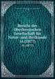 Bericht der Oberhessischen Gesellschaft fr Natur- und Heilkunde. 16 (1877), Oberhessische Gesellschaft fur Natur-und Heilkunde 
