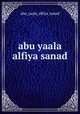 abu yaala alfiya sanad, Abu Yaala Alfiya Sanad 