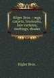 Hilger Bros. : rugs, carpets, linoleums, lace curtains, mattings, shades, Higler Bros. 