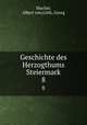 Geschichte des Herzogthums Steiermark. 8, Albert von Muchar 
