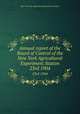 Annual report of the Board of Control of the New York Agricultural Experiment Station. 23rd 1904, New York State Agricultural Experiment Station 