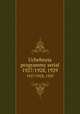 Uchebnyia programmy serial. 1927/1928, 1929, 