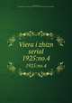Viera i zhizn serial. 1925:no.4, 