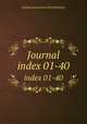 Journal. index 01-40, Institute of Actuaries (Great Britain) 