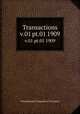 Transactions. v.01 pt.01 1909, International Congress of Actuaries 