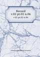 Record. v.02 pt.02 n.06, American Institute of Actuaries 