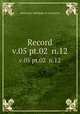 Record. v.05 pt.02 n.12, American Institute of Actuaries 