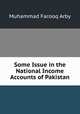 Some Issue in the National Income Accounts of Pakistan, Muhammad Farooq Arby 