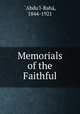 Memorials of the Faithful, Abdu