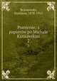 Pomienie; z papierw po Michale Kaniowskim. 2, Brzozowski, Stanisaw, 1878-1911 