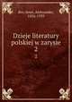 Dzieje literatury polskiej w zarysie. 2, Aleksander Bru?ckner 