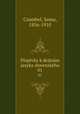 Pispevky k dejinam jazyka slovenskeho, Czambel, Samo, 1856-1910 