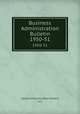 Business Administration Bulletin. 1950-51, Loyola University (New Orleans, La.) 