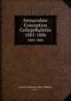 Immaculate Conception CollegeBulletin. 1885-1886, Loyola University (New Orleans, La.) 