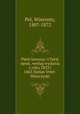 Pieni Janusza /cTekst oprac. wedug wydania z roku 1833 i 1863 Stefan Vrtel-Wierczyski, Pol, Wincenty, 1807-1872 