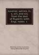 Juvenal: satires, iii, x, xiii, and xiv, from the text of Ruperti; with Engl. notes &c ., Decimus Junius Juvenalis, Georg Alexander Ruperti 