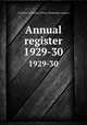 Annual register. 1929-30, University of Illinois (Urbana-Champaign campus) 