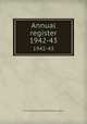 Annual register. 1942-43, University of Illinois (Urbana-Champaign campus) 