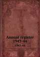 Annual register. 1943-44, University of Illinois (Urbana-Champaign campus) 