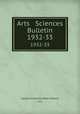 Arts & Sciences Bulletin. 1932-33, Loyola University (New Orleans, La.) 