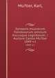 Synopsis muscorum frondosorum omnium hucusque cognitorum. /Auctore Carolo Mu?ller.. 1849 v.1, Mu?ller, Karl, 