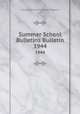 Summer School Bulletins Bulletin. 1944, Loyola University (New Orleans, La.) 