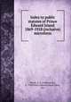 Index to public statutes of Prince Edward Island 1869-1918 (inclusive) microform, Fraser, A. D. (Ambrose D.), d. 1936,Prince Edward Island. Laws, etc 