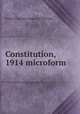 Constitution, 1914 microform, Political Equality League of Manitoba 
